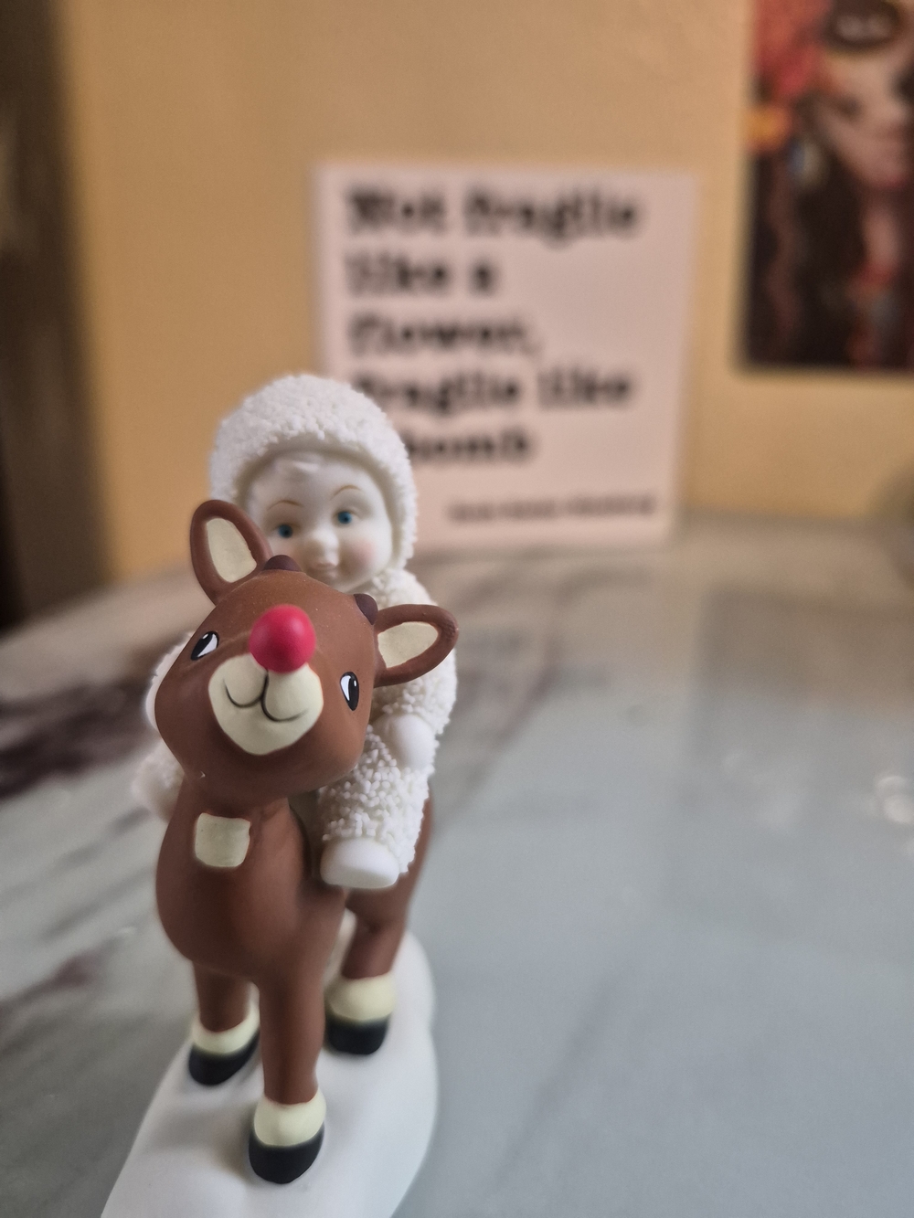 Snowbabies "Rudolph Lights The Way" Figurine - Picture 6 of 6